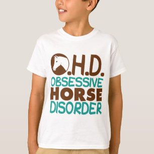 Funny Horse Kinder T-shirt