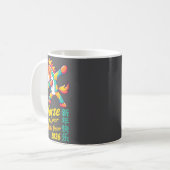 Funny Horse Lunar New Year 2026 Dabbing Design  Koffiemok (Voorkant links)
