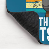 Funny Horse My Therast Eats Hay Tee Hor  Muismat (Hoek)