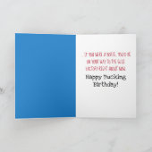 Funny Horse - oud genoeg voor Glue Factory Birthda Kaart (Binnen)