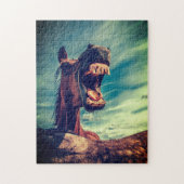 Funny Horse Puzzle Legpuzzel (Verticaal)