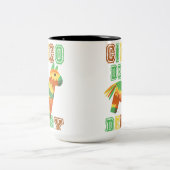 Funny Horse Racing  Cinco de Derby KY Derby Tweekleurige Koffiemok (Center)