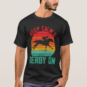 Funny Horse Racing Derby Race Eigenaar Lover T-shirt