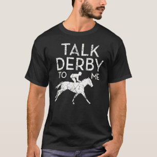 Funny Horse Racing Derby Race Eigenaar T-shirt