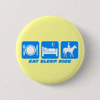 Funny horse ronde button 5,7 cm