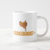 Funny Horse Saddle Grote Koffiekop (Rechts)