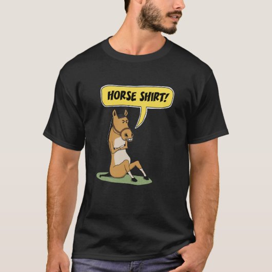 Funny Horse Shirt (Voorkant)