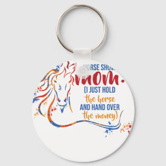 Funny Horse Show Shirts For Women - Horse Show Mom Sleutelhanger