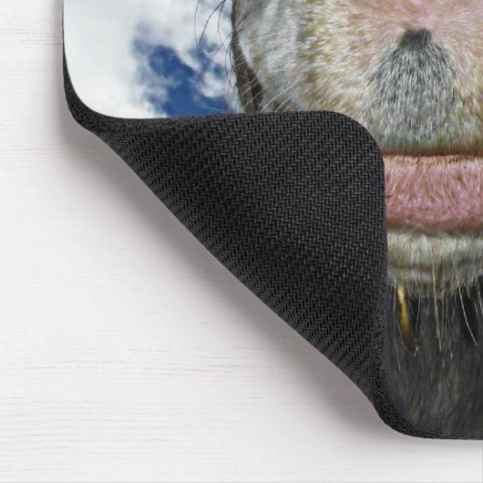 Funny Horse Smile Muismat (Hoek)