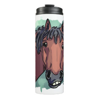 Funny horse thermosbeker