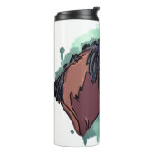 Funny horse thermosbeker (Gedraaid links)