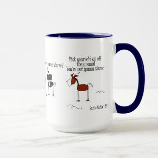 Funny Horse Throing a Fit Cartoon Mok