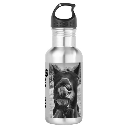 Funny Horse Water Bottle Waterfles (Voorkant)
