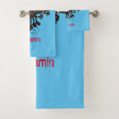 Funny horsefly insect cartoon bad handdoek (Insitu)