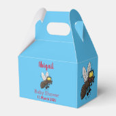 Funny horsefly insect cartoon bedankdoosjes (Achterkant)