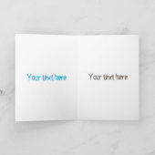 Funny horsefly insect cartoon kaart (Binnen)