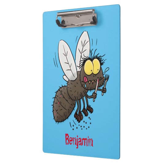 Funny horsefly insect cartoon klembord (Links)