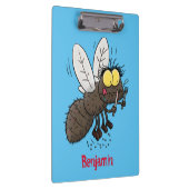 Funny horsefly insect cartoon klembord (Rechts)