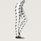 Funny horsefly insect cartoon leggings (Rechts)