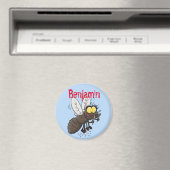 Funny horsefly insect cartoon magneet (Insitu (Vaatwasser))