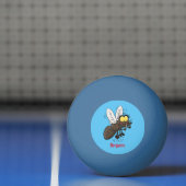 Funny horsefly insect cartoon pingpongbal (Net)