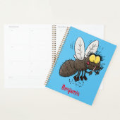 Funny horsefly insect cartoon planner (Display)