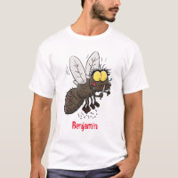 Funny horsefly insect cartoon