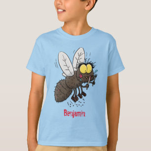Funny horsefly insect cartoon t-shirt