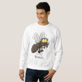 Funny horsefly insect cartoon trui (Voorkant volledig)