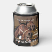 Funny Horses Blikjeskoeler (Blikje Achterkant)