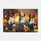 Funny Horses Deurmat (Voorkant)