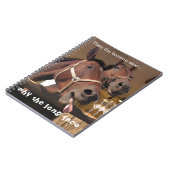 Funny Horses Notitieboek (Linkerzijde)