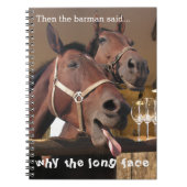 Funny Horses Notitieboek (Voorkant)