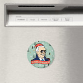 Funny Ho's President Joe Biden Kerstmis Kitchen Magneet (Insitu (Vaatwasser))