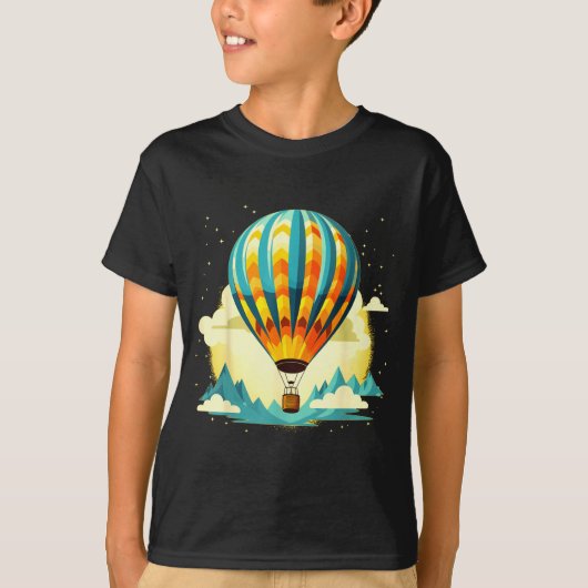 Funny Hot Air Balloon For New Adventures Lovers  T-shirt (Voorkant)
