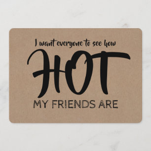 Funny Hot Bridesmaid / Maid of Honor proposal Kaart