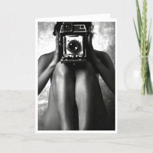 Funny Hot Chick Birthday Afbeelding Card Kaart