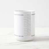 Funny Hot Chocolate Mok Large - Morphing (Midden)