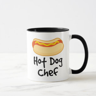Funny Hot Dog Chef Cooking Gift Mok