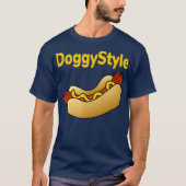 Funny Hot Dog Doggystyle Comical T-shirt (Voorkant)