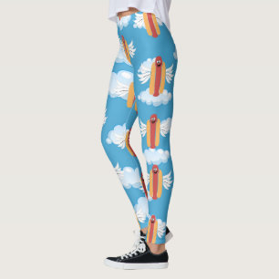 Funny Hot Dog Emoji Betekenis Humor Emojis Joke Leggings