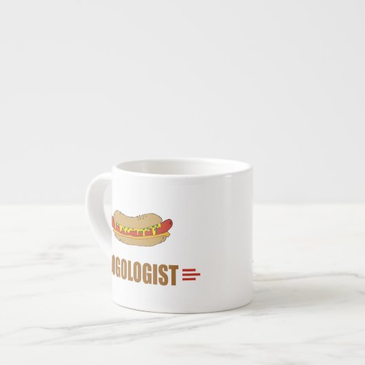 Funny Hot Dog Espresso Kop (Links)