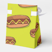 Funny Hot Dog Food Design Bedankdoosjes (Achterkant)