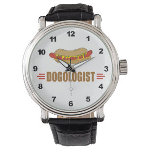 Funny Hot Dog Horloge