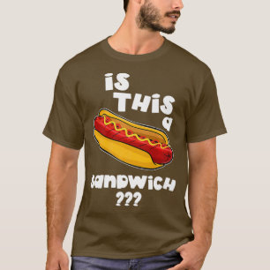 Funny Hot Dog is dit een broodje cadeaupremie T-shirt