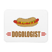 Funny Hot Dog Magneet (Horizontaal)