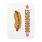 Funny Hot Dog Magneet (Verticaal)
