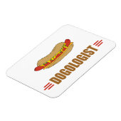 Funny Hot Dog Magneet (Linkerzijde)