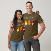 Funny Hot Dog Mustard Ketchup Friends Forever T-shirt (Unisex)