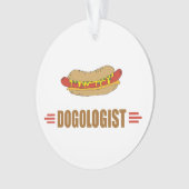 Funny Hot Dog Ornament (voorkant)
